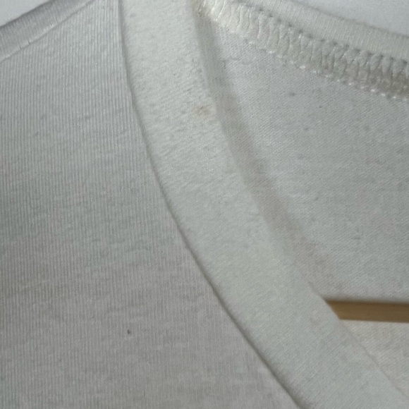 POLAGRAM Graphic T Shirt Short Sleeve Only Good Vibes Stripe Mountains Medium - Picture 9 of 12